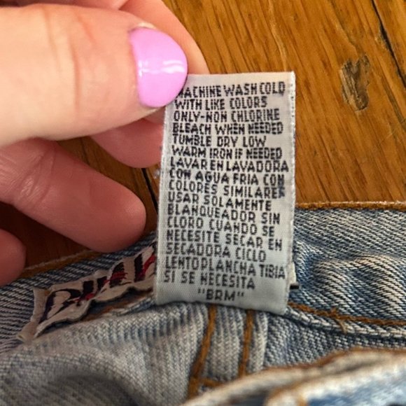 Bill Blass Jeans Womens Size 14 High Waisted Vintage Light Wash Tapered 80s Mom - Picture 7 of 7